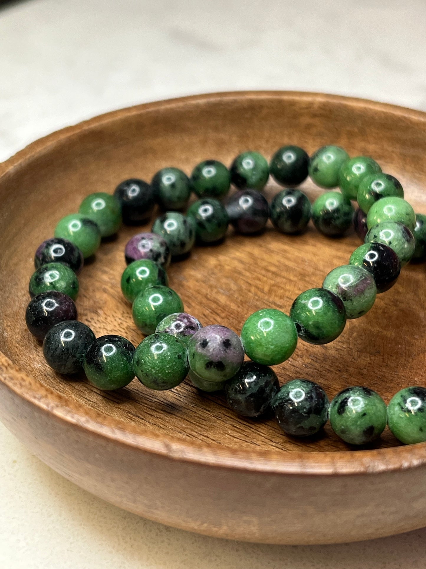 Ruby Zoisite Bracelet