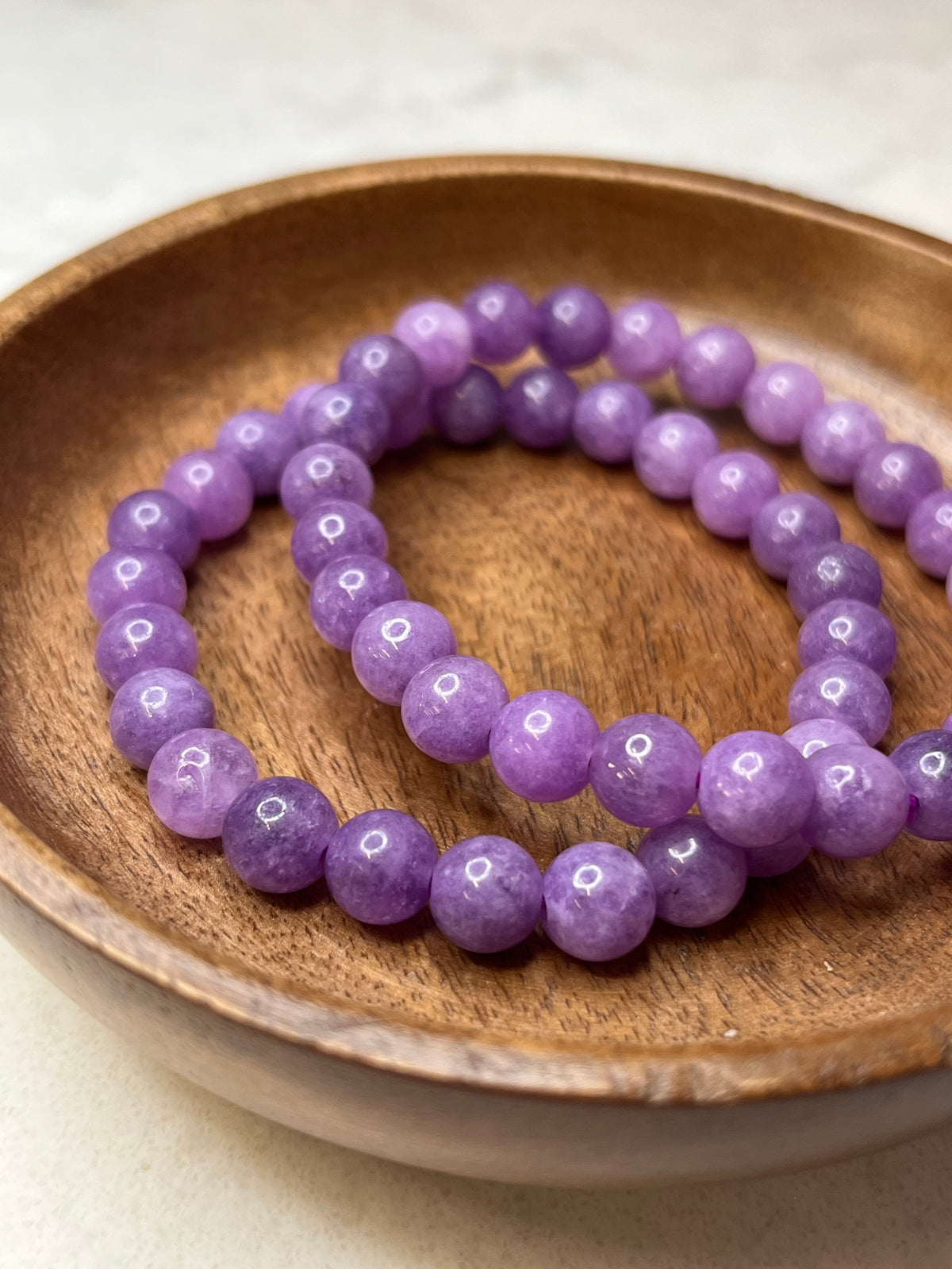 Purple Agate Bracelet