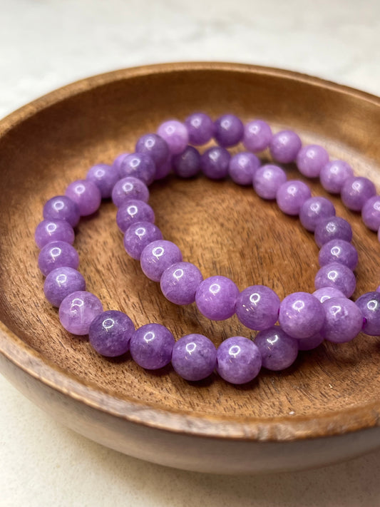 Purple Agate Bracelet