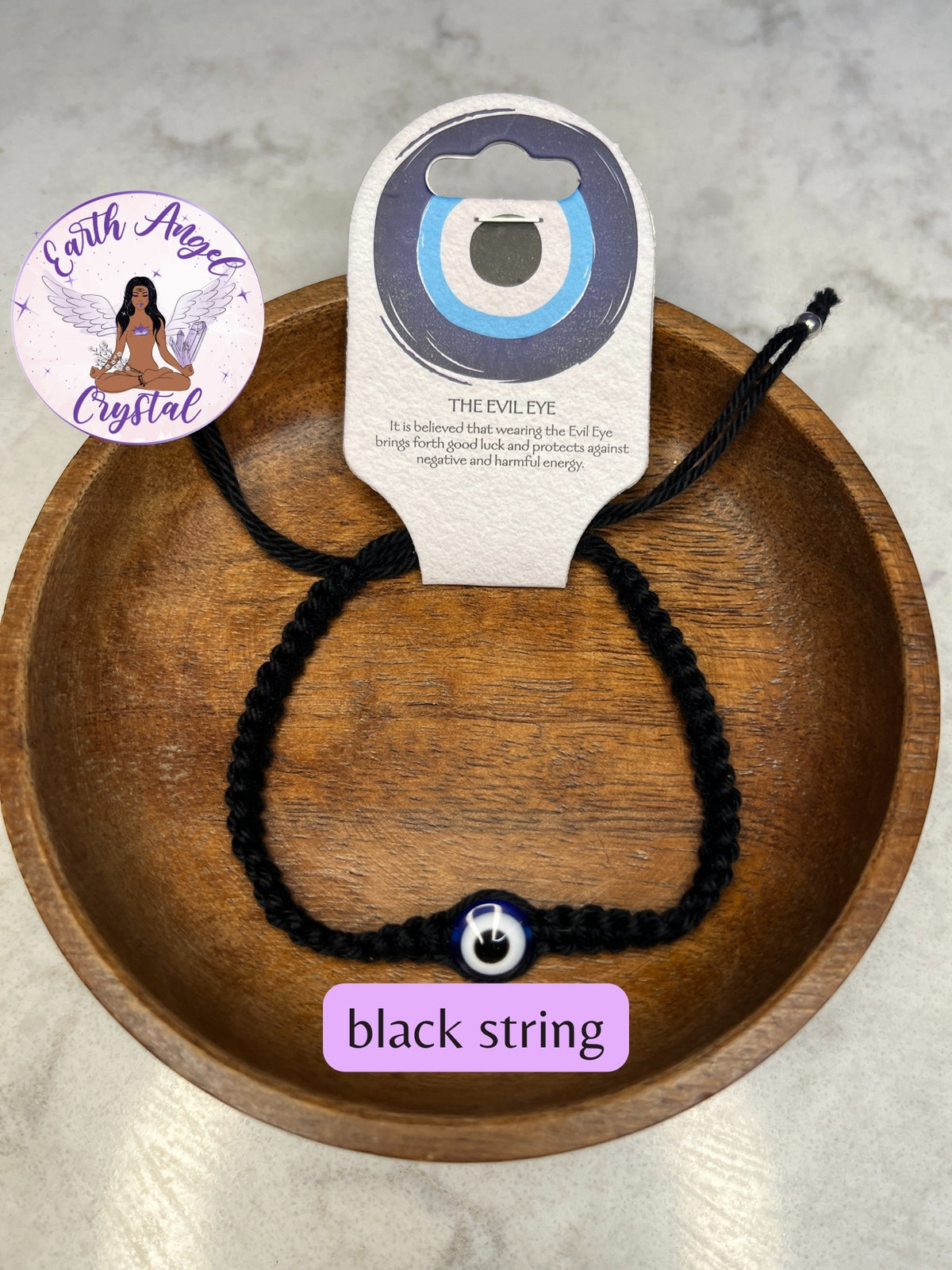 Evil Eye Bead String Bracelet