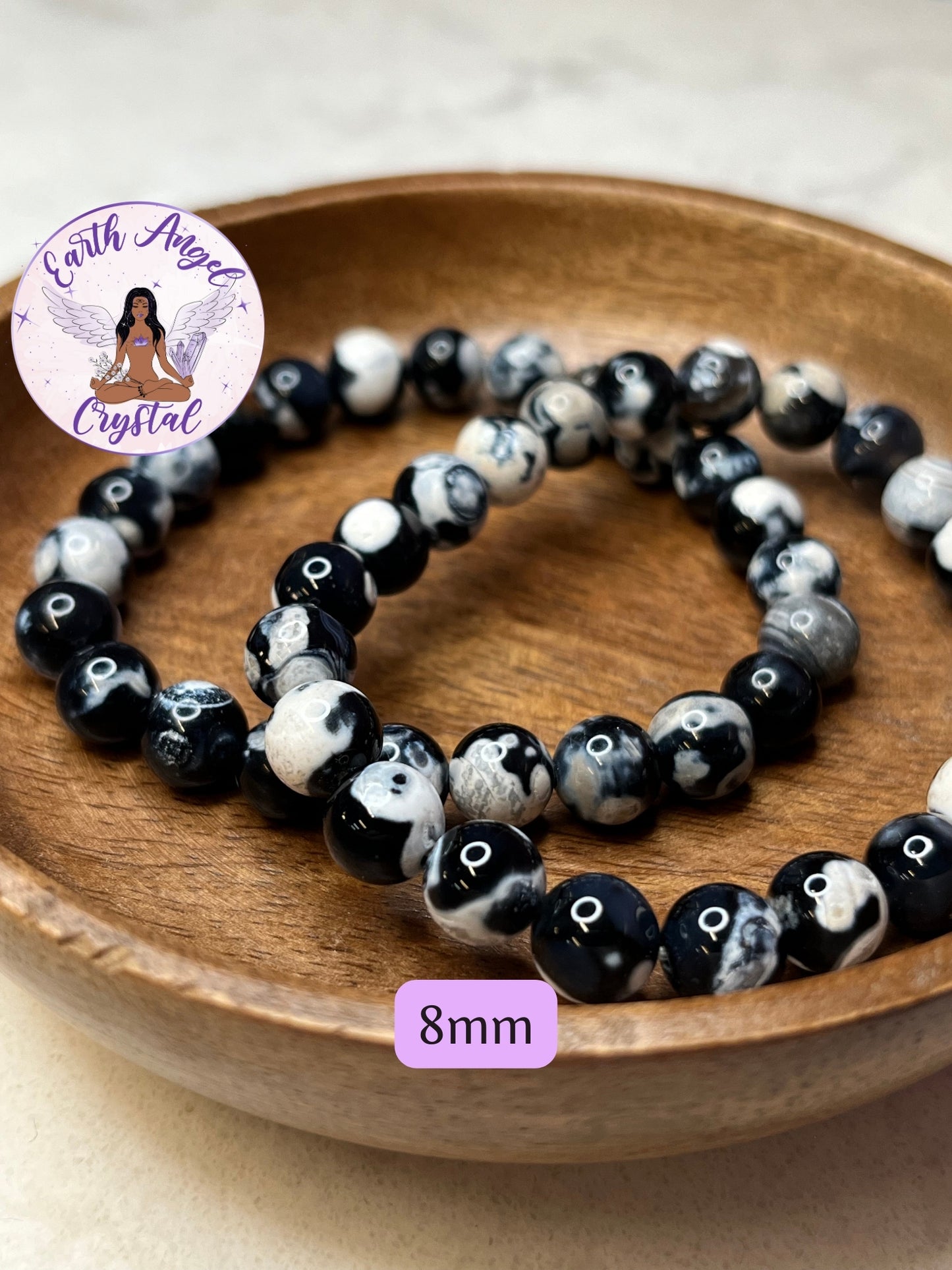 Orca Agate Bracelet