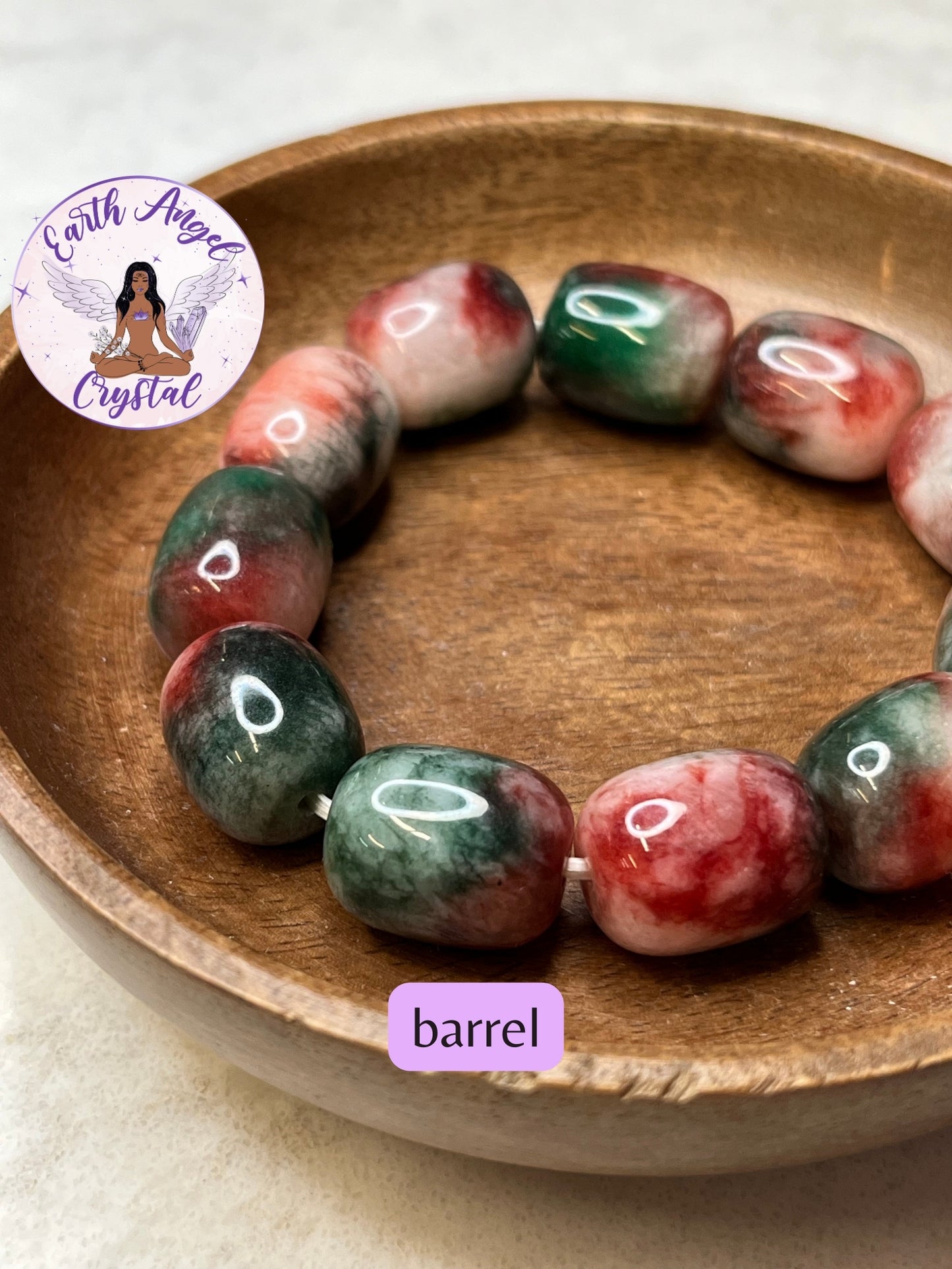 Watermelon Tourmaline Bracelet