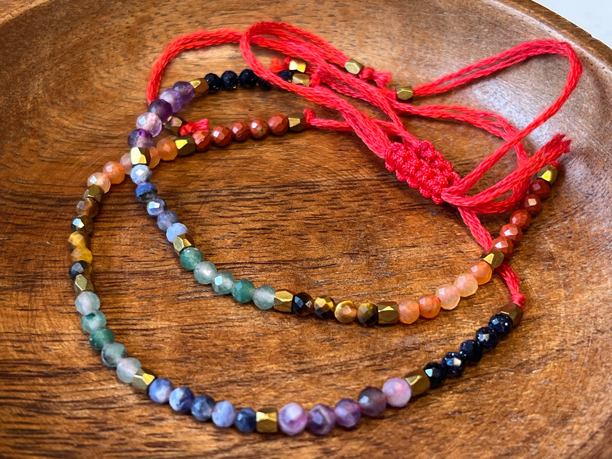 7 Chakra String Bracelet