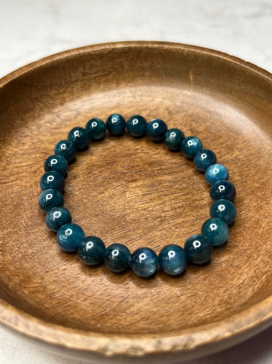 Blue Apatite Bracelet